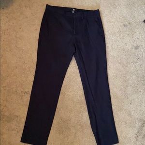 H&M black dress pants slim fit